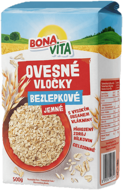 Bonavita Ovesné vločky jemné bez lepku