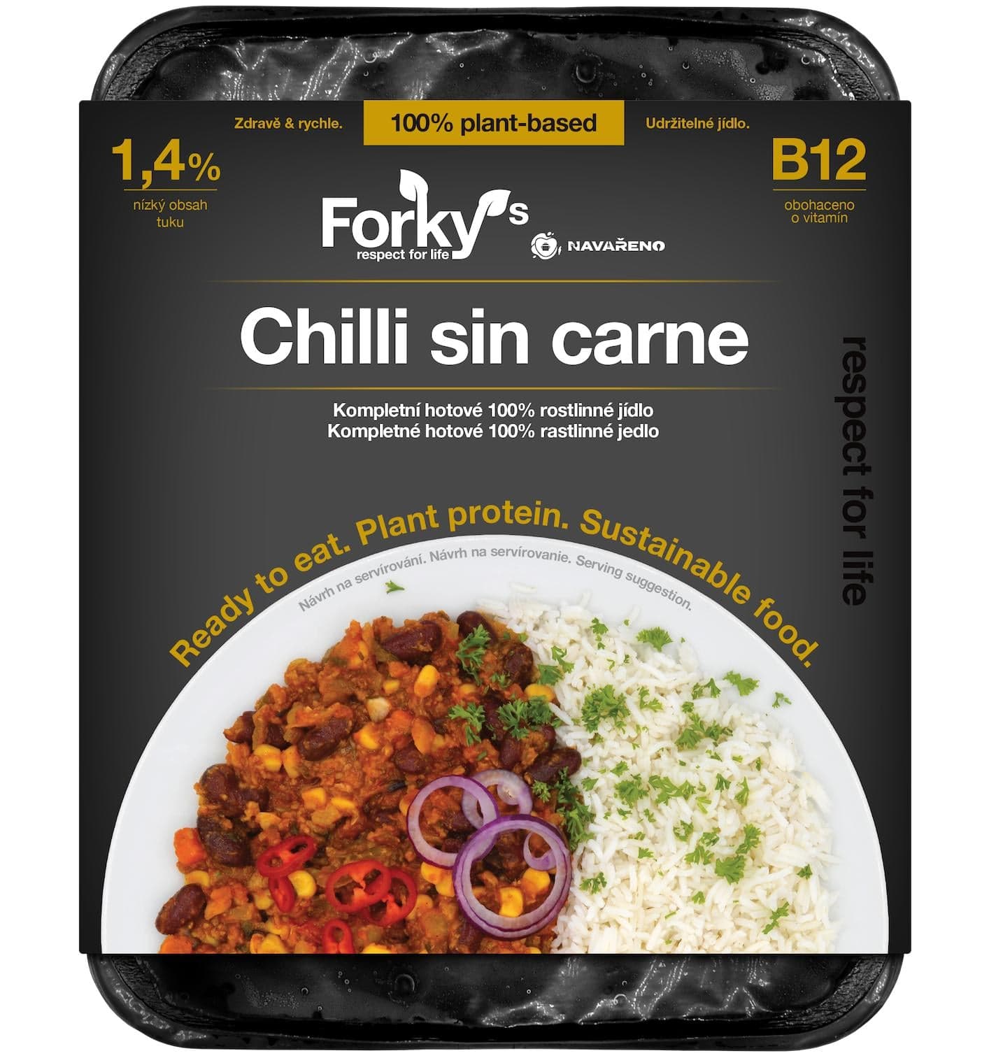Forky's Chilli sin carne