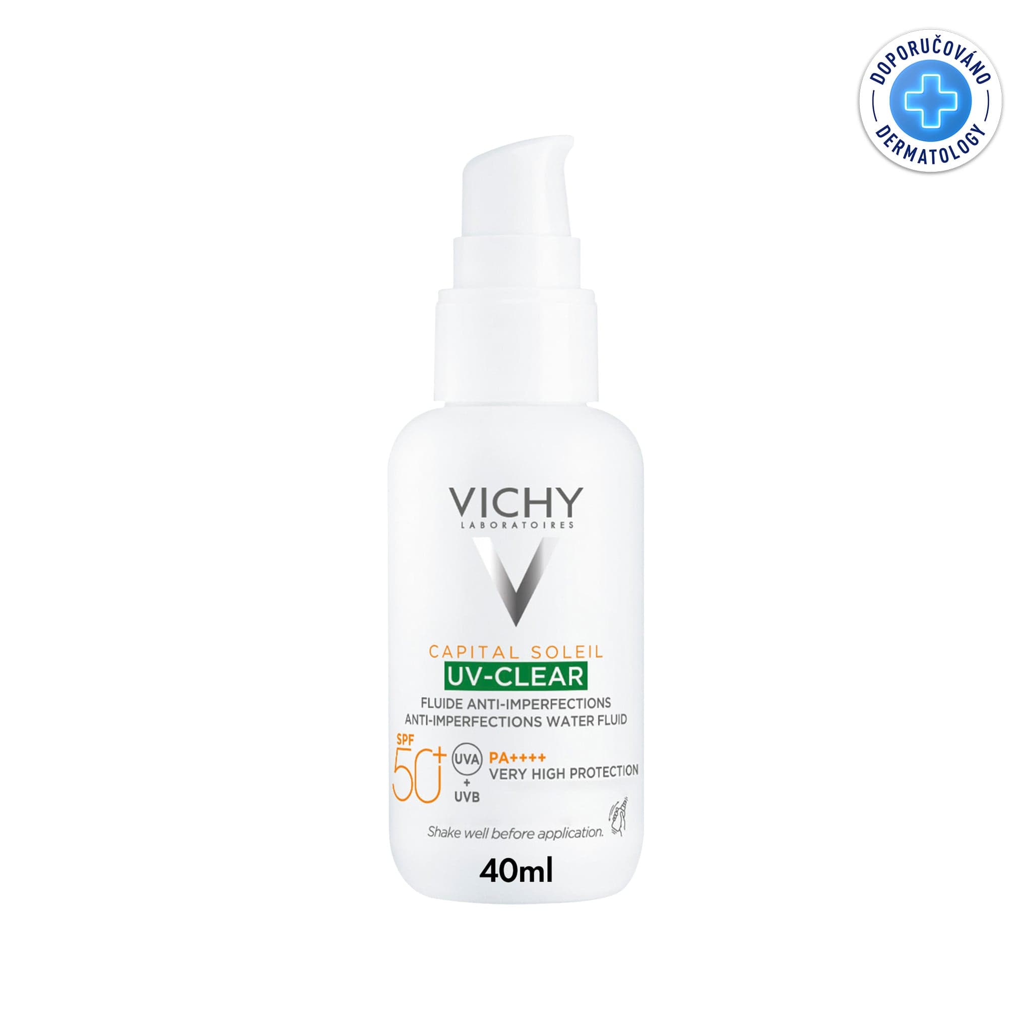 VICHY CAPITAL SOLEIL UV-CLEAR denní péče SPF50+ 40ml