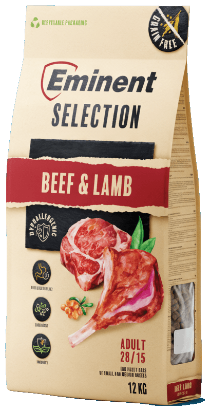 Eminent Selection Adult Beef & Lamb granule pro psy