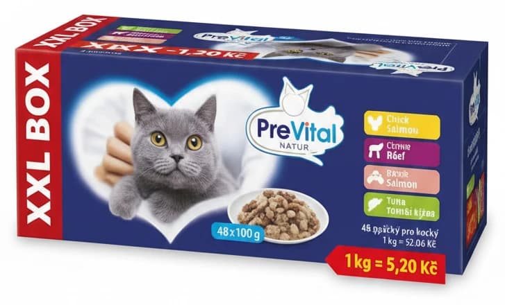 Prevital Kapsičky pro kočky