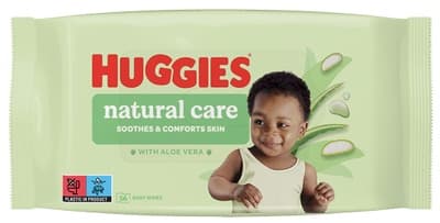 Huggies Natural Care vlhčené ubrousky