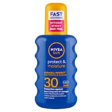 Nivea Sun Protect & Moisture Hydratační sprej na opalování OF 30 200ml