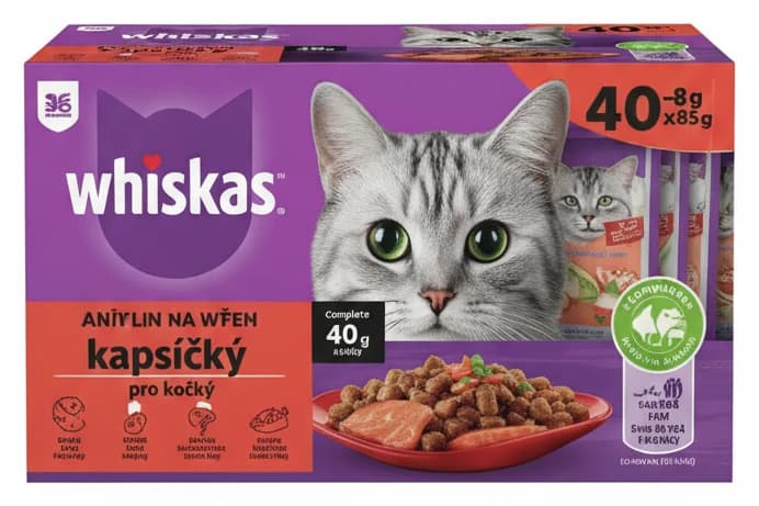Whiskas Kapsičky pro kočky