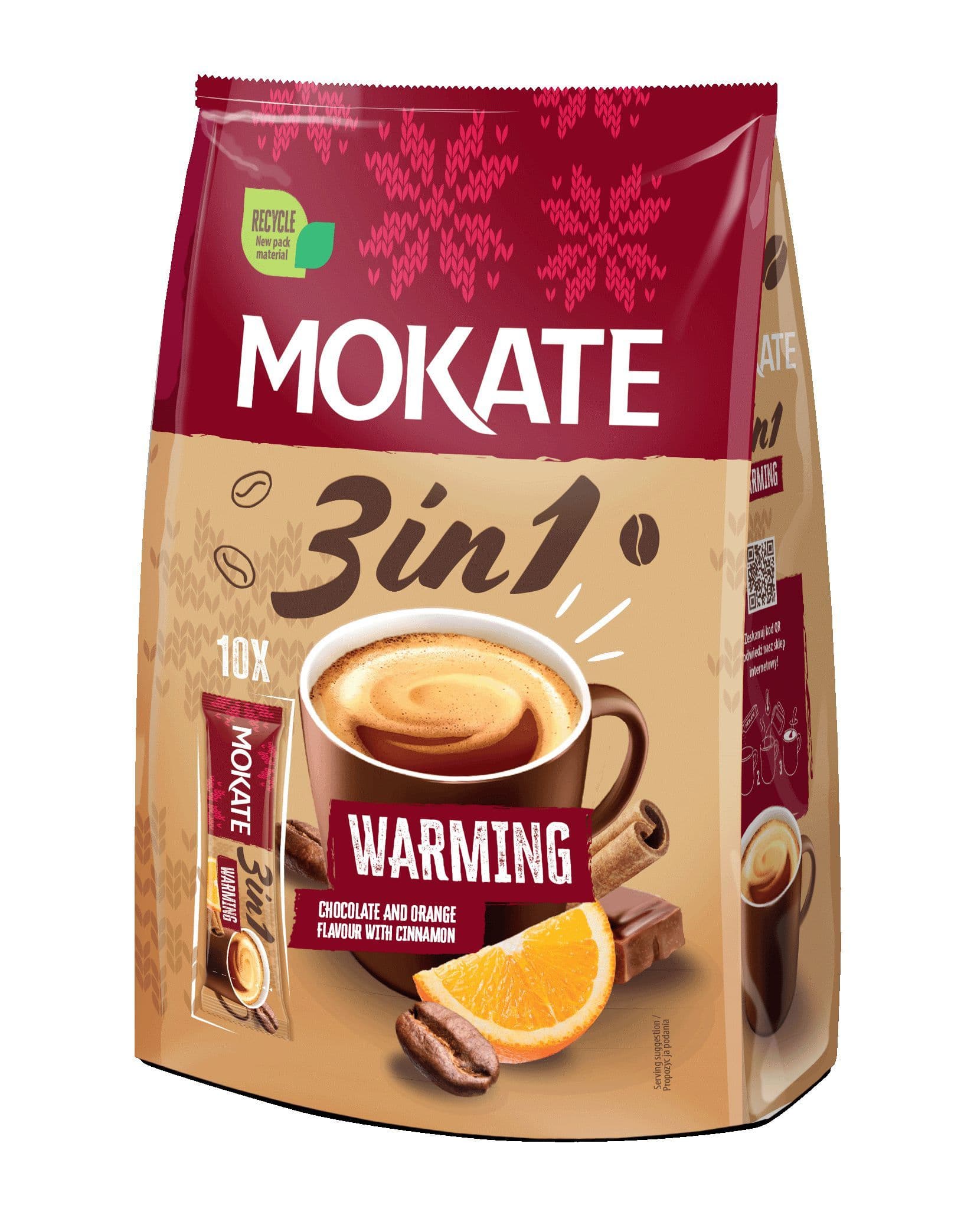 Mokate 3v1 Warming Čoko&pomeranč 170g