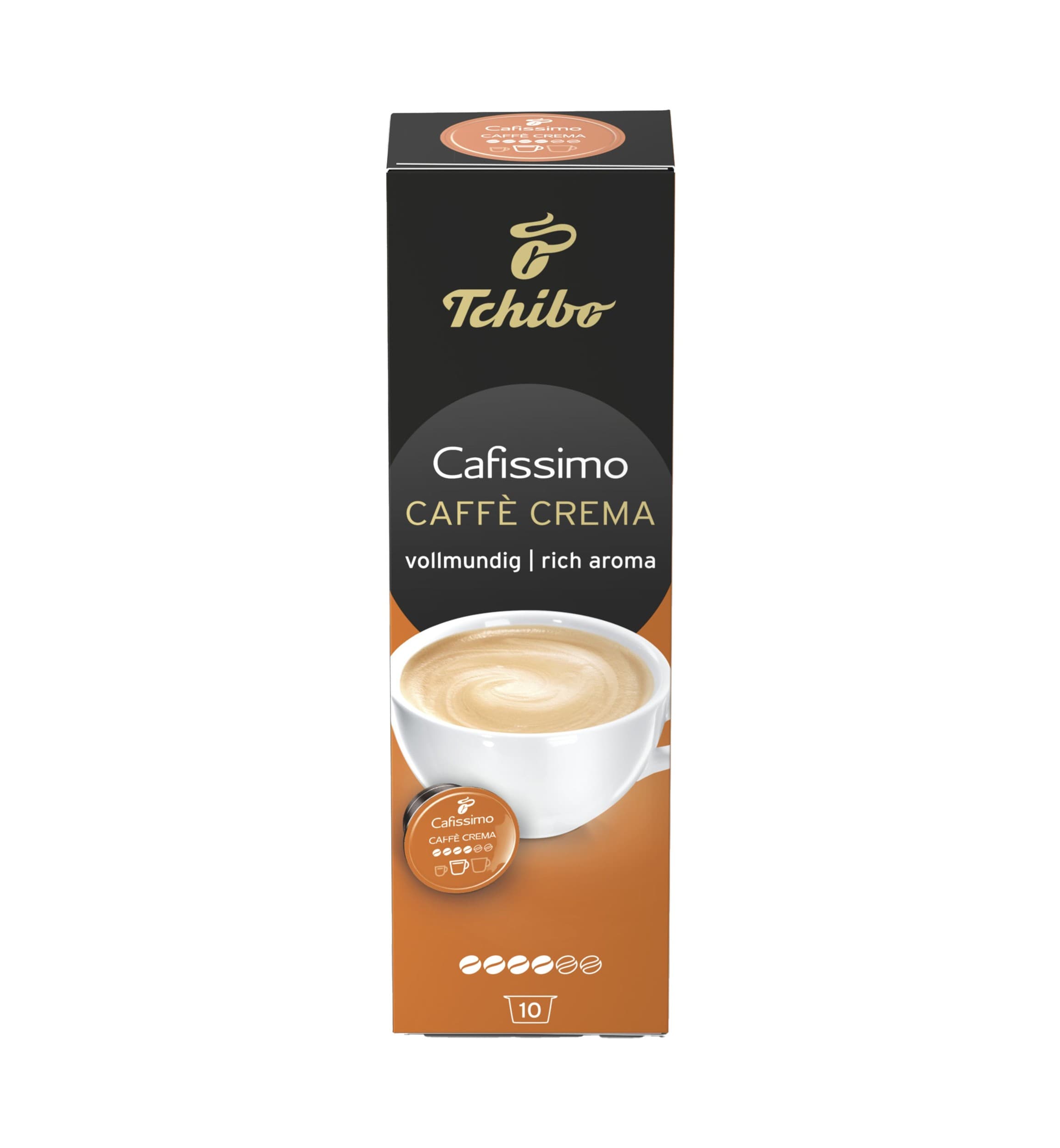 Tchibo Cafissimo Café Crema Volmundig 74g