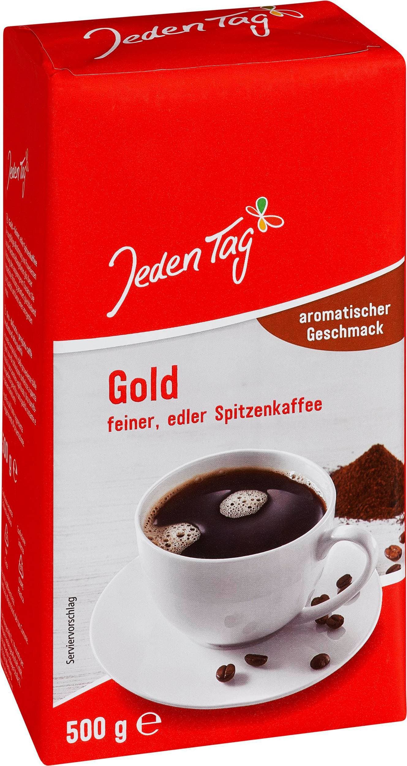 Jeden Tag Caffé gold mletá káva