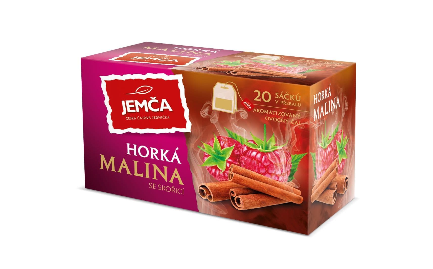 Jemča Horká malina 40g