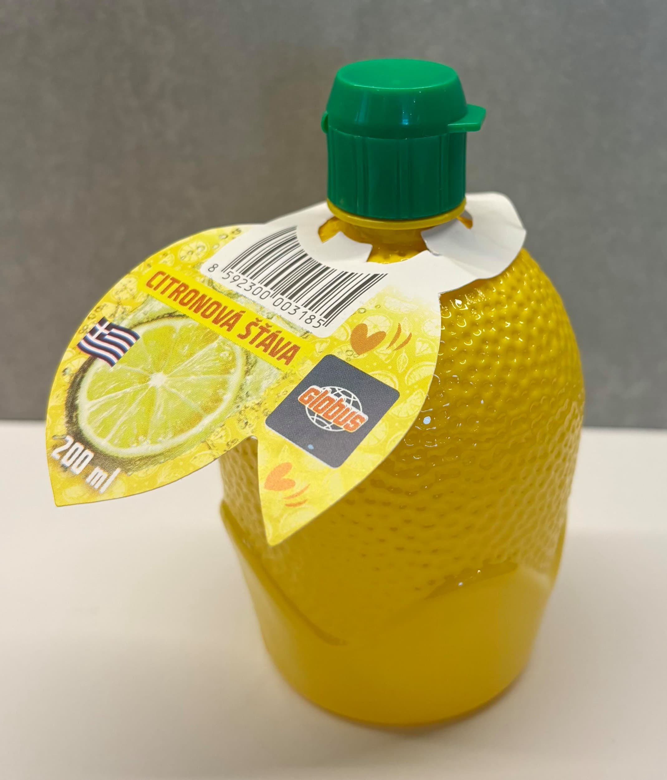 Citronová šťáva 0,2l