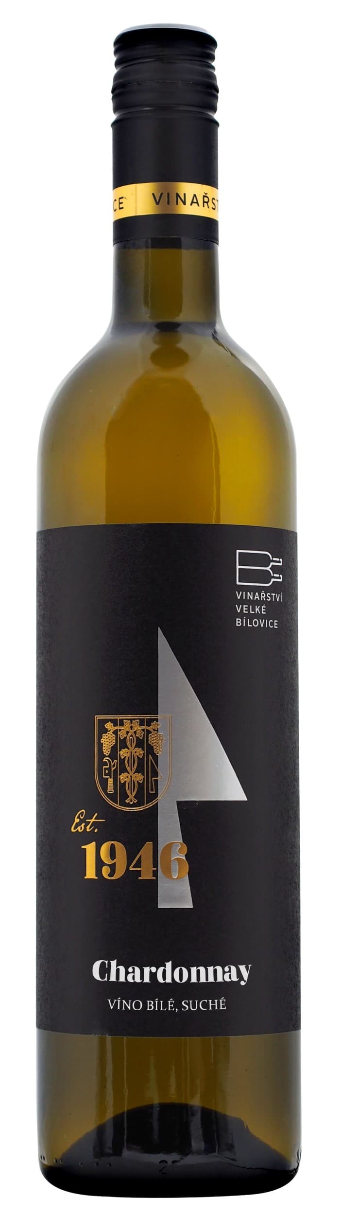 Chardonnay, moravské zemské víno, 0,75 l