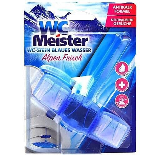 WC Meister závěsné barvící kuličky Alpen Frish 45g