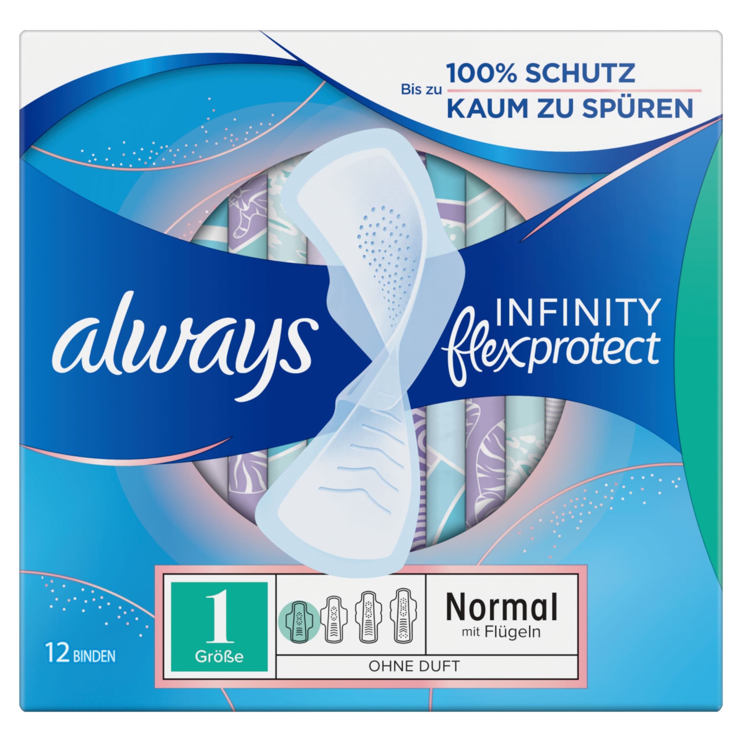 Always Infinity vložky normal křídlo 12 ks