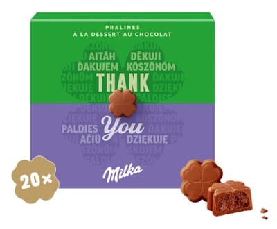 Milka bonboniéra Thank you mouse au Chocolate
