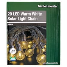 Garden meister GM3018 20 LED solárních řetězových světel