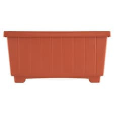 Flair Plastic Polka plastový truhlík na květiny 50 x 30 cm