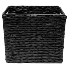 F&F Home Black koš na toaletní papír 30 x 15 x 30 cm