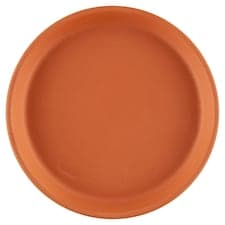 Terakotová podšálka XLU natur 9 cm