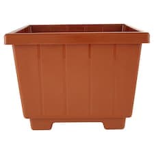 Flair Plastic Polka plastový truhlík na květiny 30 x 30