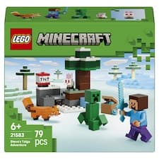 LEGO Minecraft 21583 Steve a dobrodružství v tajze