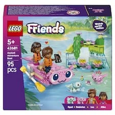 LEGO Friends 42681 Dobrodružný člun s axolotly