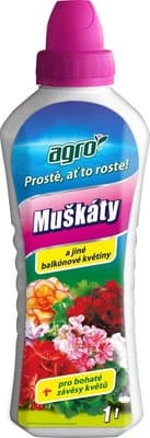 Agro Muškáty a jiné balkónové květiny