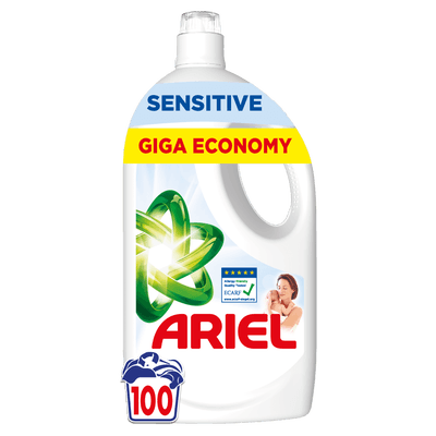 Ariel Gel Sensitive, 4,5 l