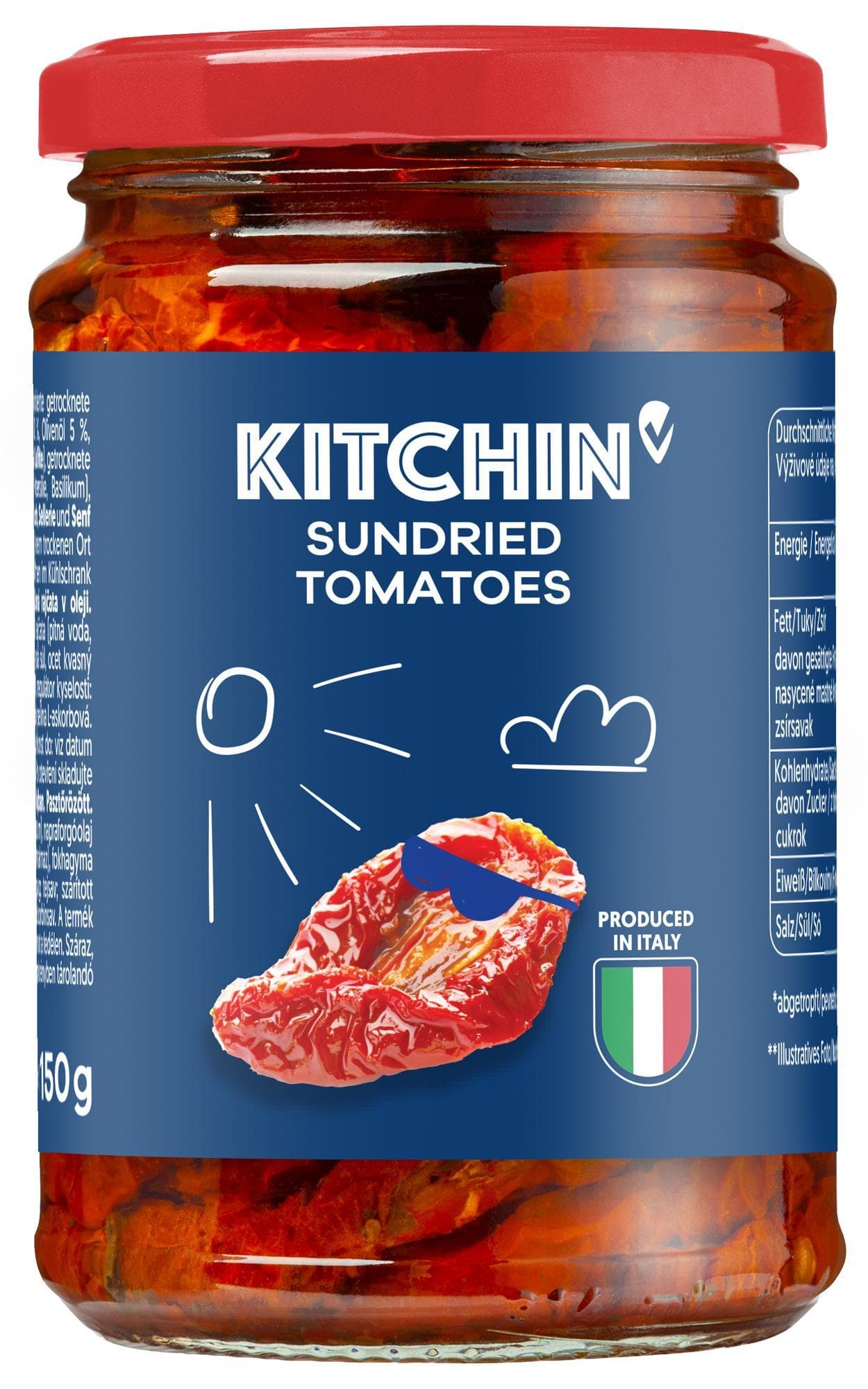 Kitchin Sušená rajčata s kapary v oleji