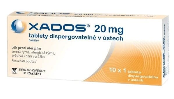 XADOS 20MG Tableta dispergovatelná v ústech 10X1