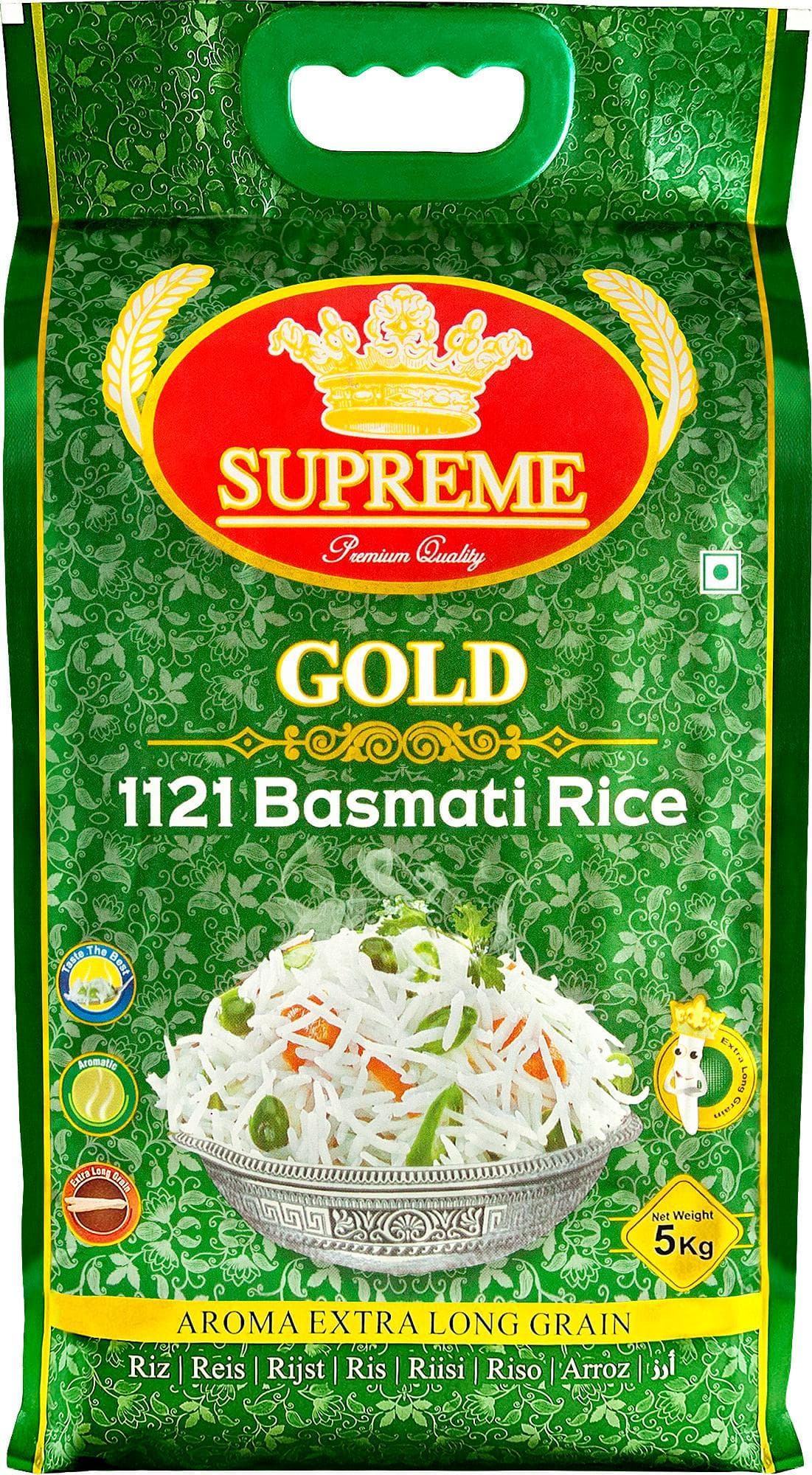Supreme Gold Basmati rýže
