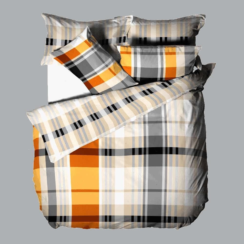 Povlečení BAVLNA 140x200 Exkluziv - Orange kube
