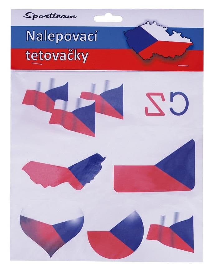 Nalepovací tetovačky ČR SPORTTEAM®