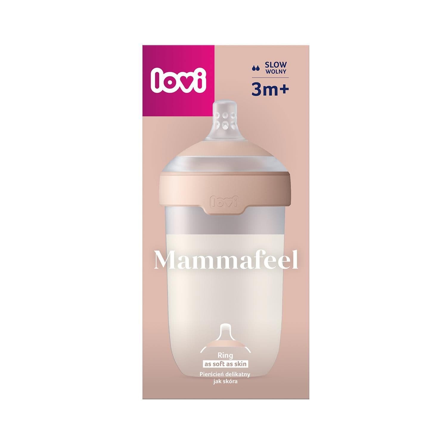 LOVI Lahev Mammafeel 3m+ 250ml