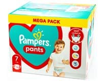 Pampers Pants Plenky velikost 7 (17 kg+) 74 ks Mega Pack