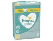 Pampers Sensitive XXL dětské ubrousky vlhčené 4 x 80 ks