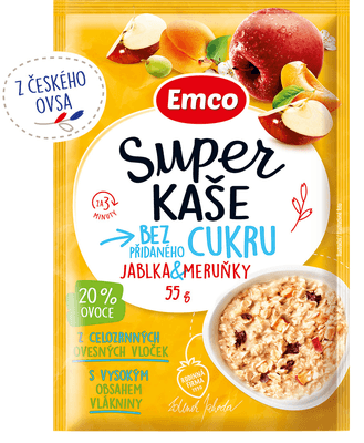 Emco Super kaše jablka meruňky