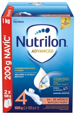 Nutrilon 4 Advanced batolecí mléko  od uk. 24. měsíce