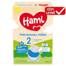 Hami 2 pokračovací mléko od uk. 6. měsíce 600g