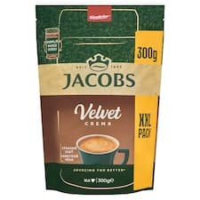 Jacobs Velvet Crema rozpustná káva 300g