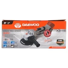 Daewoo Lithium Angle Grinder DALAG18-1