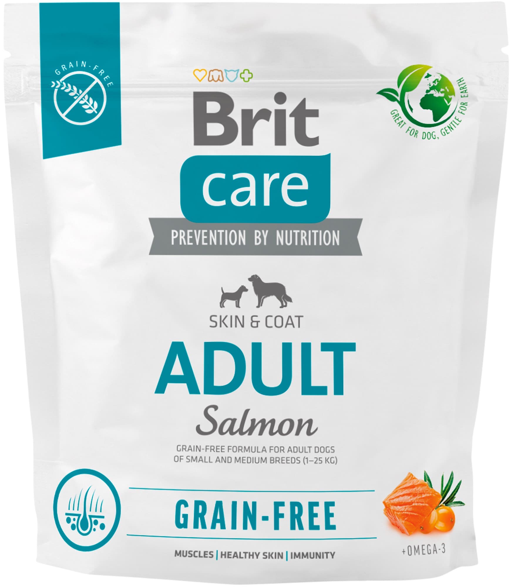 Brit Care Grain Free Adult Salmon pro psy