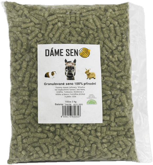 Dáme seno Granulované seno