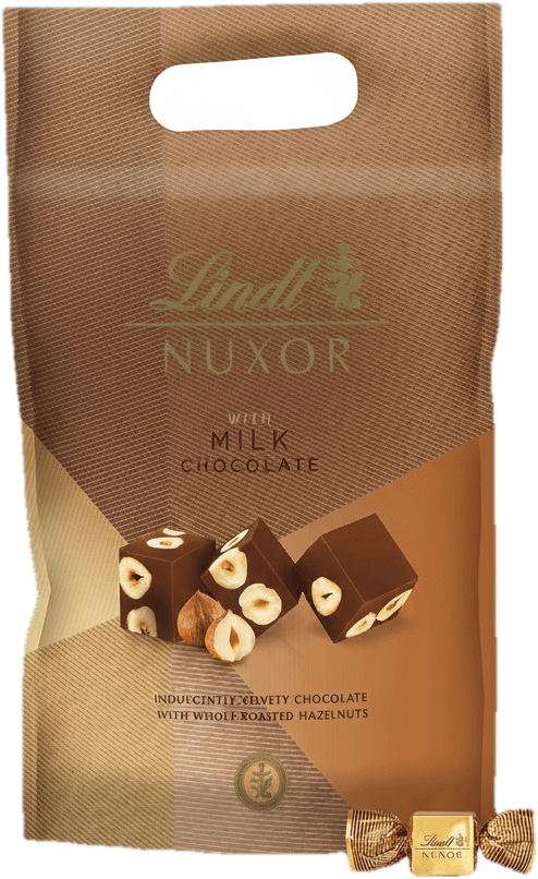 Lindt Bonboniéra NUXOR Megabalení pralinek Mléčná čokoláda s lískovými ořechy