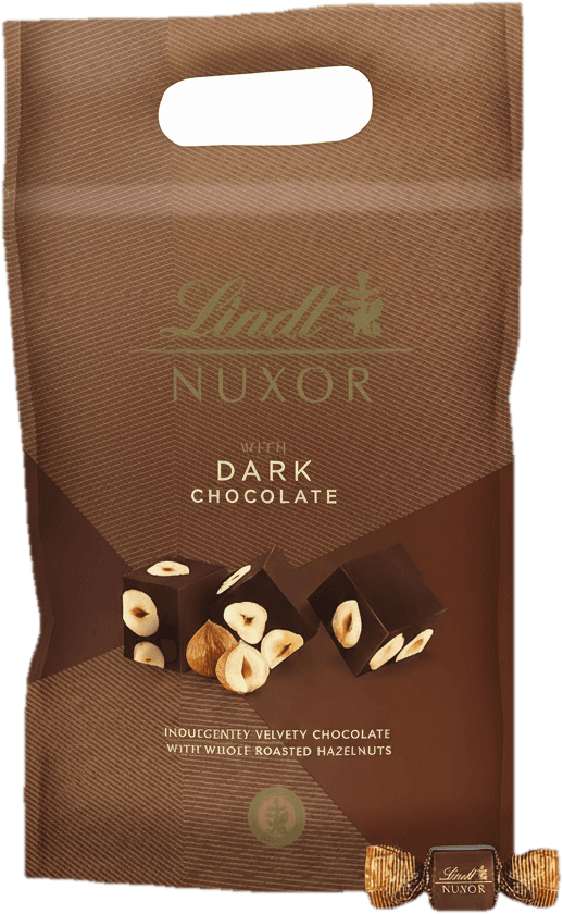 Lindt Bonboniéra NUXOR Megabalení pralinek Hořká čokoláda s lískovými ořechy