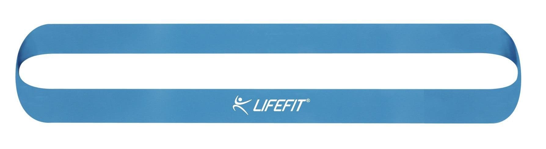 Posilovací guma LIFEFIT kruh medium sv. modrá