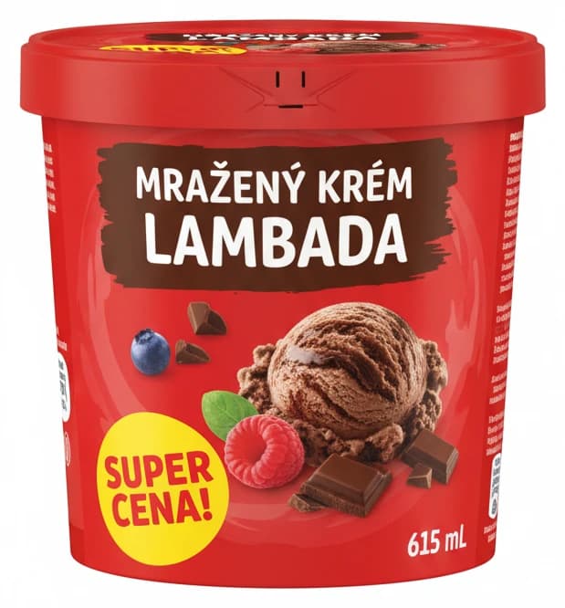 Mražený krém Lambada