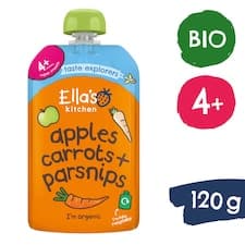 Ella's Kitchen Bio mrkev, jablko a pastinák 120g