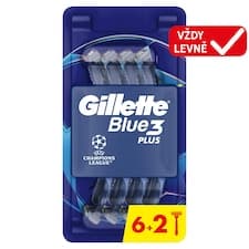 Gillette Blue3 Plus Comfort, Jednorázové Holící Strojky Pro Muže, Balení Holících Strojků