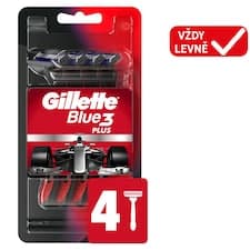 Gillette Blue3 Plus Comfort, Jednorázové Holící Strojky Pro Muže, Balení Holících Strojků