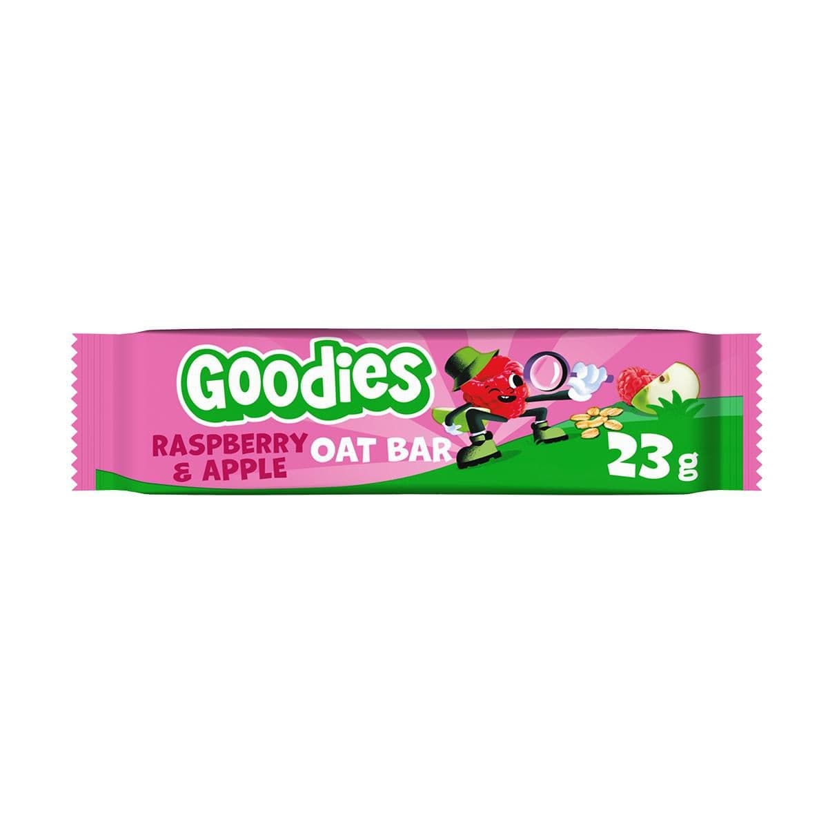 Goodies Ovesná tyčinka malina & jablko 23 g