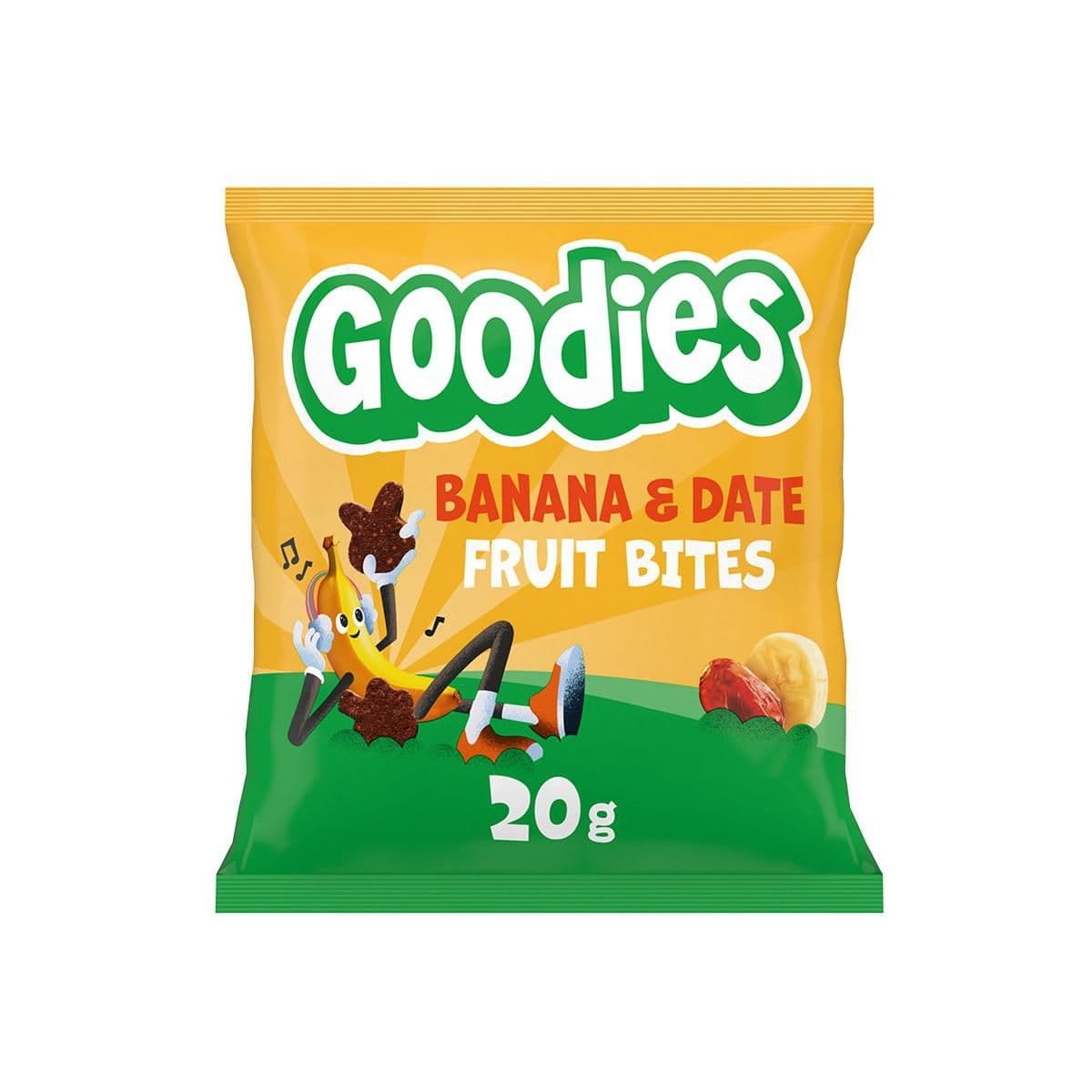 Goodies Datlovo-banánové kousky 20g